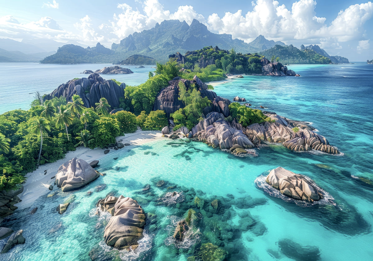 Inspiration image of the Seychelles.